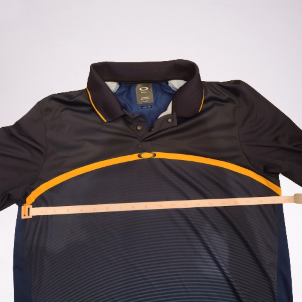 Oakley Mens Polo Unique color and breathable, lightweight all-Polyester - Picture 3 of 3